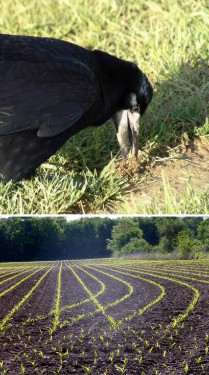 agriculture et corvidés