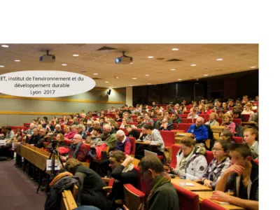 IET, école de l'environnement et du développement durable Lyon 2017